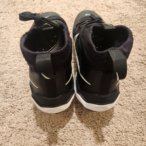 Nike Alpha Huarache NXT Metal Men's Black/WhiteCleats - DJ6517-001 New - Picture 5 of 16